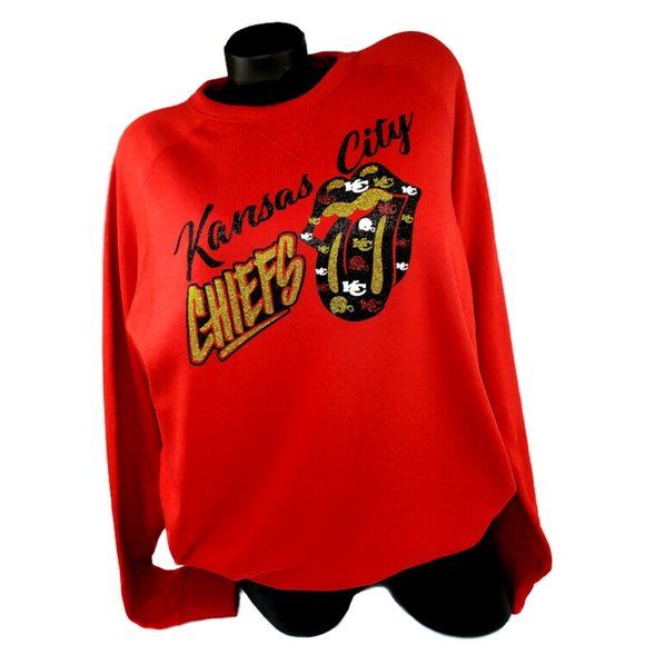 unbranded Tops - Kansas City Chiefs Red Sweat Shirt. * 1 Left *